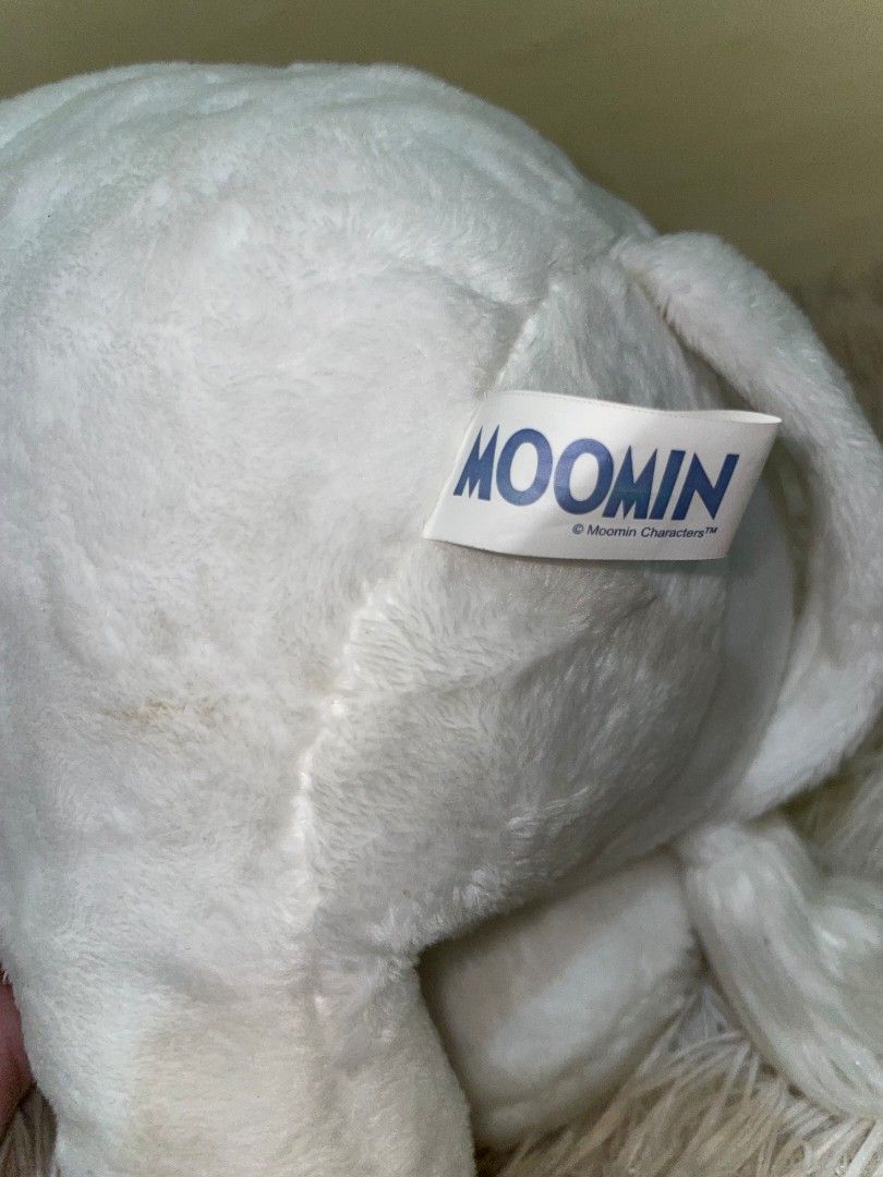 Official Moomin Plush Toy 9" (Category: Plushies & Soft Toys) located in Batangas. Submitted by ceenangag (Listing ID 1464931793, Image 3). Description: 𖹭 Like-new condition 𖹭 Authentic Moomin Characters 𖹭 with label and papertag 📍Batangas, Philippines .☘︎ ݁˖MOD: Maribank / Gcash .☘︎ ݁˖Meet-up around Sto. Tomas, Batangas only. .☘︎ ݁˖Shipping: J&T / lalamove / LBC, will be shoulder by buyer. 💗 Preloved treasures from Japan ready for a new hom