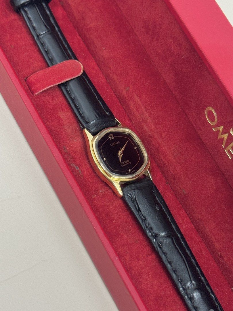 OMEGA DE VILLE LADIES (Category: Women's Watches) located in Santa Rosa. Submitted by theclubpatina (Listing ID 1464801683, Image 1). Description: 0MÉGA DE VILLE LADIES ✨ PUSH TO ADJUST TIME ✨ QUARTZ ✨ CASE MEASUREMENT: 19.3MM x 24.8MM (INCLUDING CROWN AND LUG TO LUG) ✨ STRAP LENGTH FITS UP TO 19CM ✨ PRISTINE CONDITION ✨ WORKING CONDITION ✨ AFTERMARKET STRAP AND BUCKLE ✨ COMES WITH ORIG 0MEGA BOX Mine: 24,800 #vintagewatch #vintagetank #omegawatc
