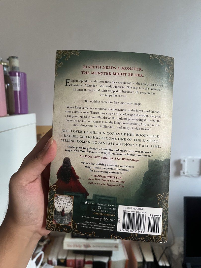 One Dark Window by Rachel Gillig (Paperback) (Category: Storybooks) located in Cabuyao City. Submitted by srirachii_lemon (Listing ID 1464855633, Image 2). Description: PRICE : ₱500 - from my personal collection 💔 - no creases on spine, no foxing - no annotations or highlight - buyer will shoulder sf Rfs : decluttering, need funds for acads:'< Loc: Cabuyao, Laguna MoD: LBC or JnT Express MoP: PAYO (gcash, maya, gotyme, maribank) ❗️no COD.