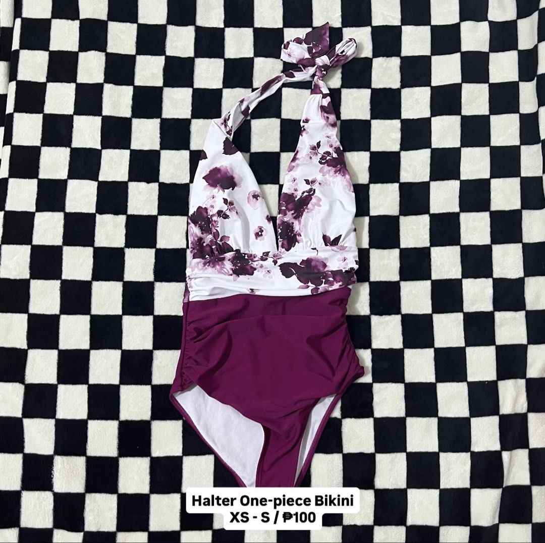 One piece Bikini (Category: Bikinis & Swimsuits) located in Tagum. Submitted by luvchinchin (Listing ID 1464777240, Image 2). Description: • Preloved but not abused • All items are still in good condition • Color may vary due to lighting • Size ranges from XS - M ‼️ STRICTLY: • No cancellation • No return or refund • No bogus buyer ✨ Please manage your expectations — these are preloved items. 📍 Tagum City, Davao del Norte 📌 First to “mine”, fir