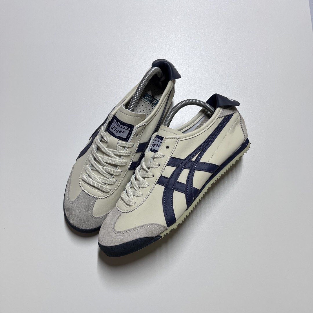 ONITSUKA US 8.5 (Category: Casual Shoes) located in Carmona. Submitted by aijushoeshop (Listing ID 1464886293, Image 1). Description: ONÌTŚ offwhite & blue colorway 8.5us l 265mm l 42euro Excellent Condition✨ Mine : 1990 DISCLAIMER: AIJUSHOESHOP are not affiliated with or associated with any brands or companies mentioned. All products shown are independently sourced, The authenticity of items is not guaranteed unless verified/proven authentic. Bu