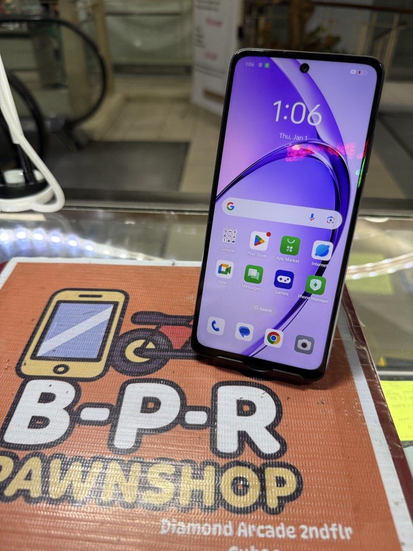 Oppo a3 (Category: OPPO) located in Quezon City. Submitted by bprpawnshop (Listing ID 1464863012, Image 3). Description: Unit with free replace charger. No issue No history of repair. Pick up at diamond arcade 2ndflr cubao..