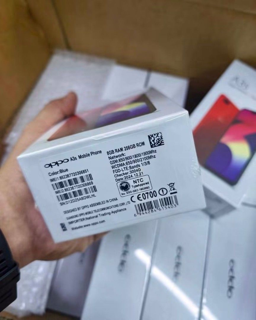 OPPO A3S (Category: Android) located in Rosales. Submitted by astrid3000 (Listing ID 1464821773, Image 3). Description: BRANDNEW SEALED OPEN COD/COP 50% DOWNPAYMENT + SHIPPING FEE LBC ONLY.
