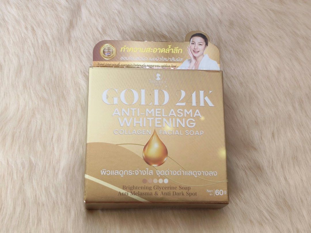 Original Gold 24K Anti Melasma Soap (Category: Face Care) located in Quezon City. Submitted by docshop.orig (Listing ID 1464865057, Image 1). Description: .