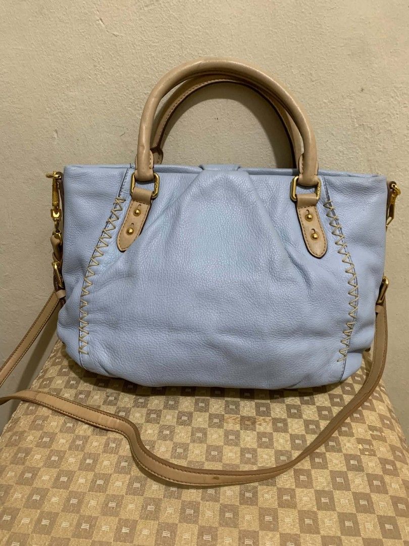 Original MCM Grained Calfskin (Category: Luxury Bags & Wallets) located in Rizal. Submitted by leignarose0shoppe (Listing ID 1464824753, Image 2). Description: original MCM replaced sling strap 1999 only plus SF Fixed price na po.