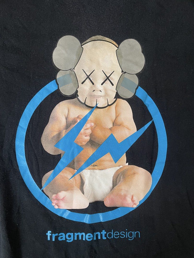 OriginalFake × fragment design × KAWS tee, (Category: Activewear) located in Urdaneta. Submitted by northdrops_asian (Listing ID 1464796769, Image 2). Description: Excellent condition .