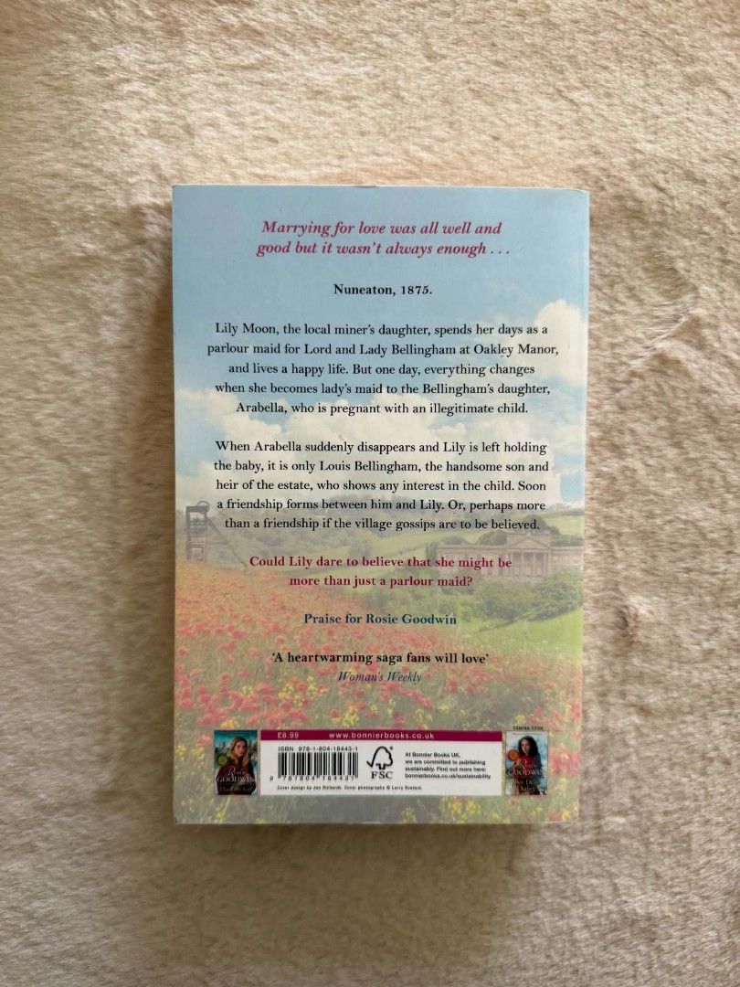 Our Fair Lily - Rosie Goodwin (Category: Storybooks) located in Santiago. Submitted by bookworm_club (Listing ID 1464836854, Image 2). Description: 📚no cancellation, return or exchange. 📚secondhand books. some books are in good condition while some has minimal flaws (foxing, creases, dog-eared pages, etc.) 📚reasonable haggling is allowed. 💰MOP: For same day pickup - CASH & BANK TRANSFER For shipping or scheduled pickup - BANK TRANSFER 🚚MOD: 