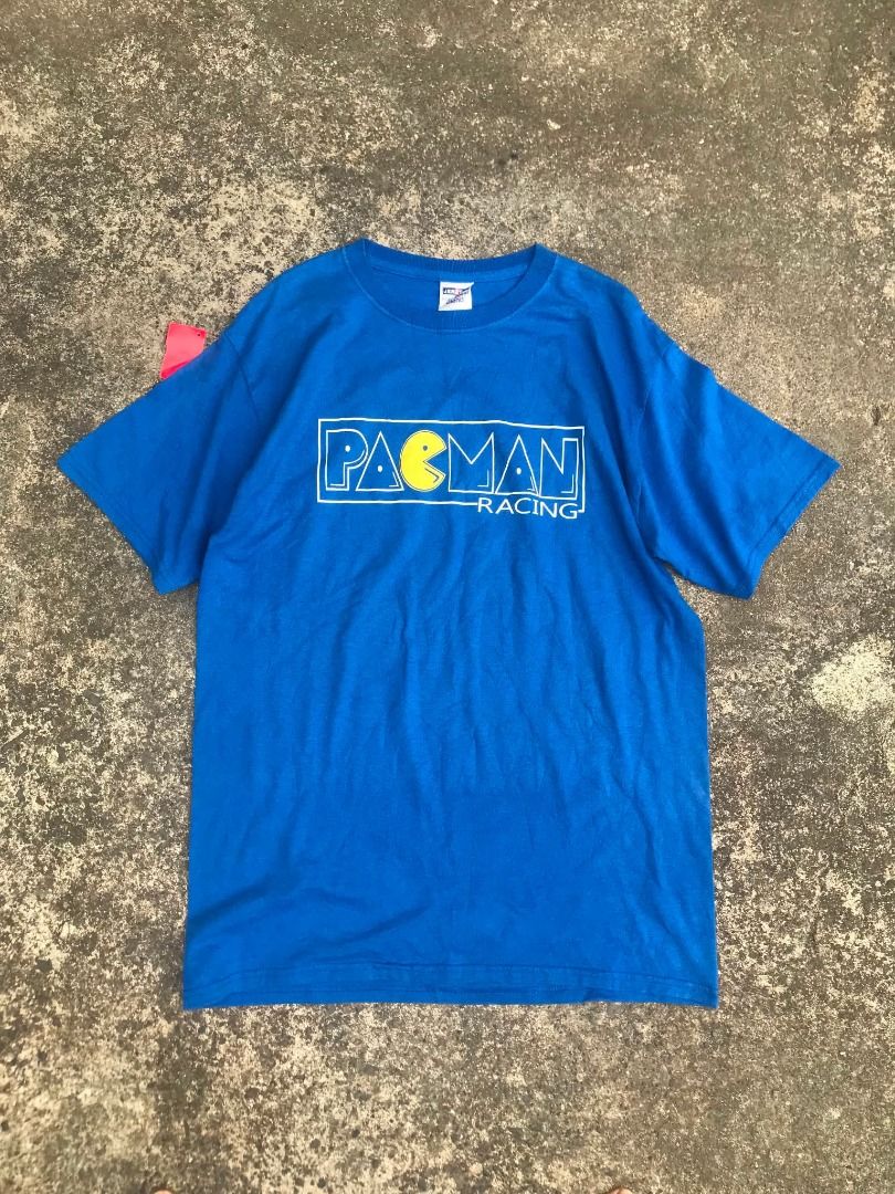 PAC-MAN RACING PROMO VIDEO GAME 🎮 (Category: Tshirts & Polo Shirts ) located in San Jose. Submitted by thriftthe19th (Listing ID 1464867325, Image 2). Description: M-L.