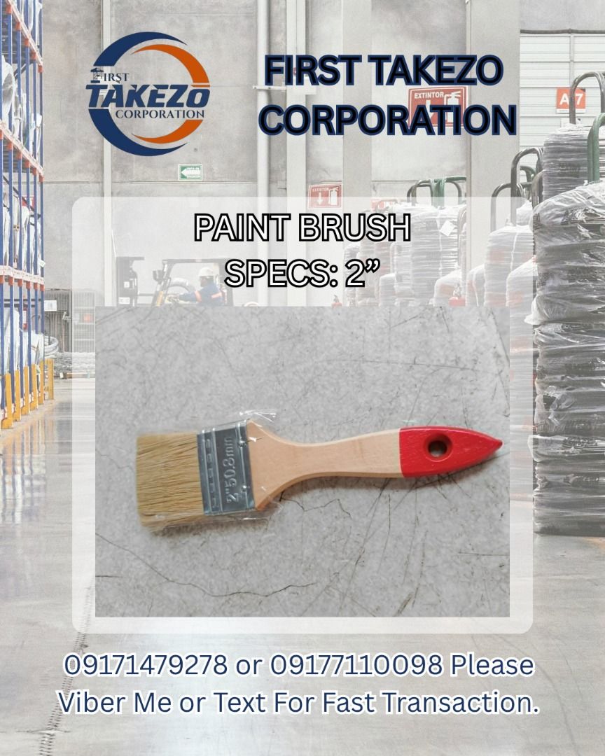 PAINT BRUSH SPECS: 2” (Category: Home Improvement Tools & Accessories) located in Manila. Submitted by 09171479278_elsie. (Listing ID 1464776562, Image 1). Description: PAINT BRUSH SPECS: 2”.