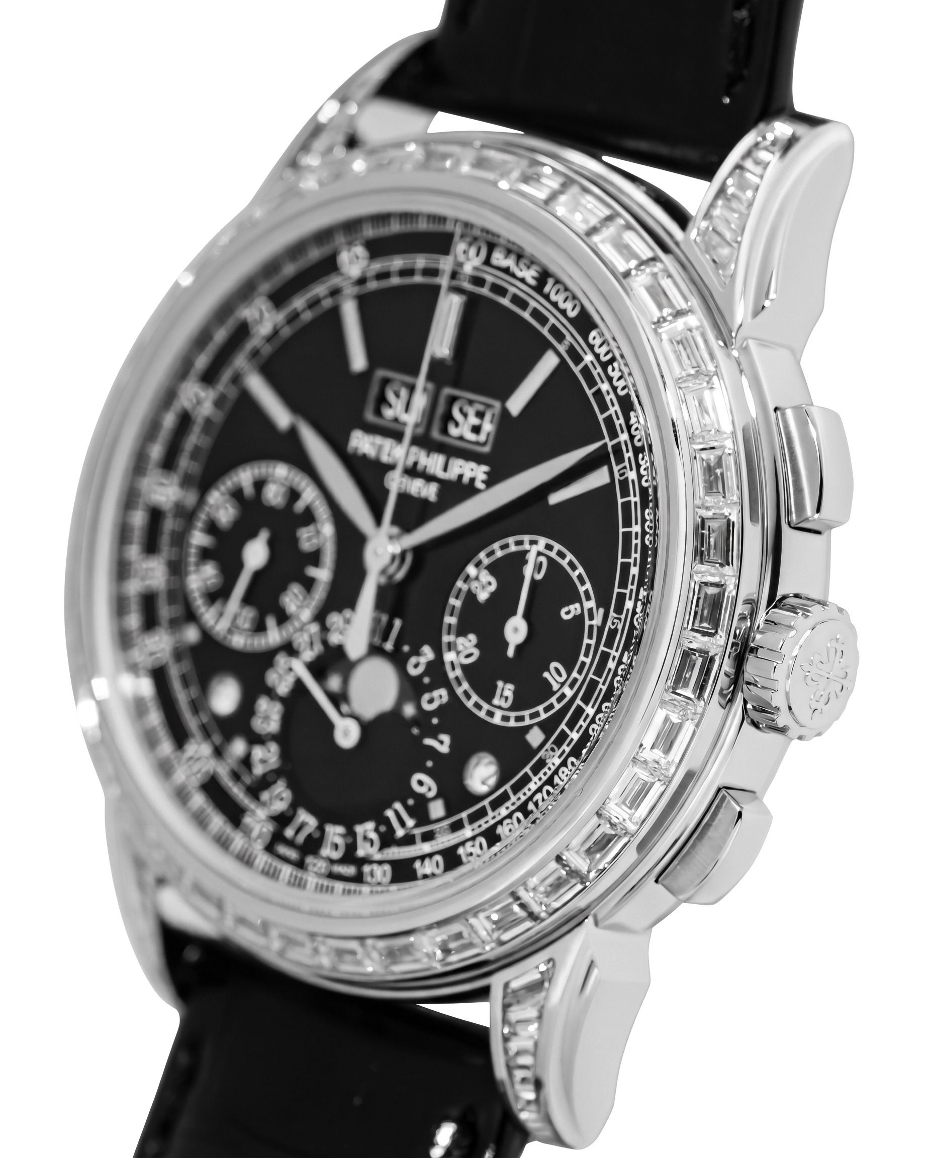 Patek Philippe Perpetual Calendar Chronograph Baguette Diamonds Platinum 5271P-010 (Category: Watches) located in Singapore. Submitted by j.pendulum (Listing ID 1464800367, Image 2). Description: . 🔥 For Sale ⌚️ Patek Philippe Perpetual Calendar Chronograph Baguette Diamonds Platinum 🗝 Reference: 5271P-010 . 📦 Brand New, Full set 📦 Brand New, Dated 2026 . ✅ Our Price w/o GST: SGD$445,000.00 ✅ Our Price w GST: SGD$485,050.00 . 💰 Tourist Tax R
