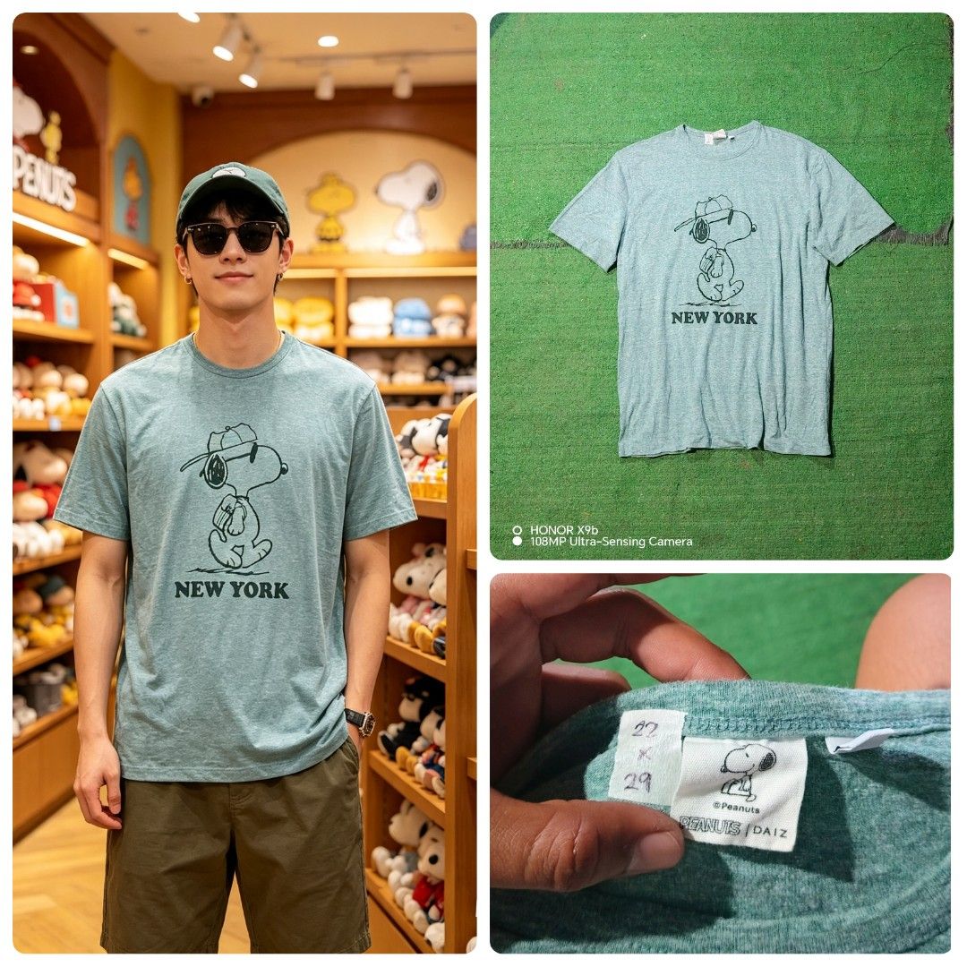 PEANUTS COTTON MEN SHIRT (Category: Tshirts & Polo Shirts ) located in General Santos City (Dadiangas). Submitted by danzdindin01 (Listing ID 1464784583, Image 1). Description: Legit XL men As new No issue.