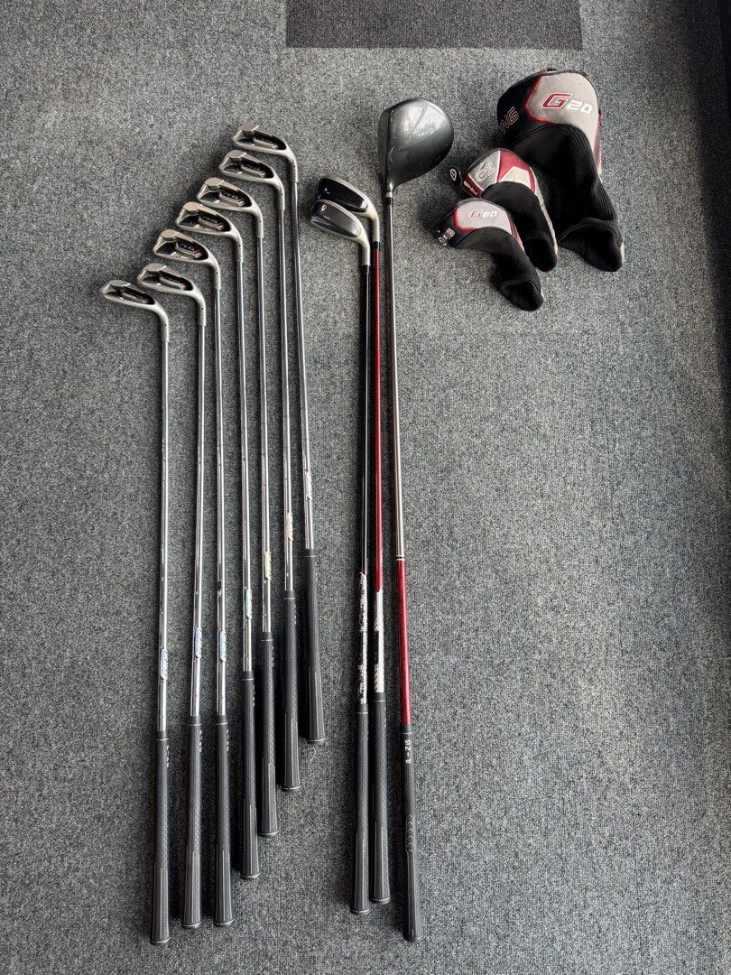 Ping G20 Golf Set (Category: Golf) located in Manila. Submitted by adihead (Listing ID 1464904219, Image 2). Description: Ping G20 Golf Set Inclusions: Ping G20 Driver 10.5° (Regular) Ping G15 Hybrid 17° (Stiff) Ping G20 Hybrid 23° (Regular) Ping G20 Black Dot Irons 5, 6, 7, 8, 9, PW, SW Grips and steel shafts are in good condition with normal cosmetic wear. Very forgiving, suitable for beginners. Negotiable..