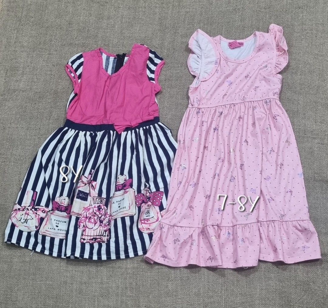 📣Pink dresses bundle📣 (Category: Babies & Kids Fashion) located in San Jose del Monte. Submitted by angelsnest (Listing ID 1464920296, Image 1). Description: ✔️2-pc pink dresses bundle 8y- mumu coco 7-8y- cute ones Fixed price bundle No cod available Gcash,Maya, bank transfer ℹ️items stored for a while, washing or cleaning is recommended.