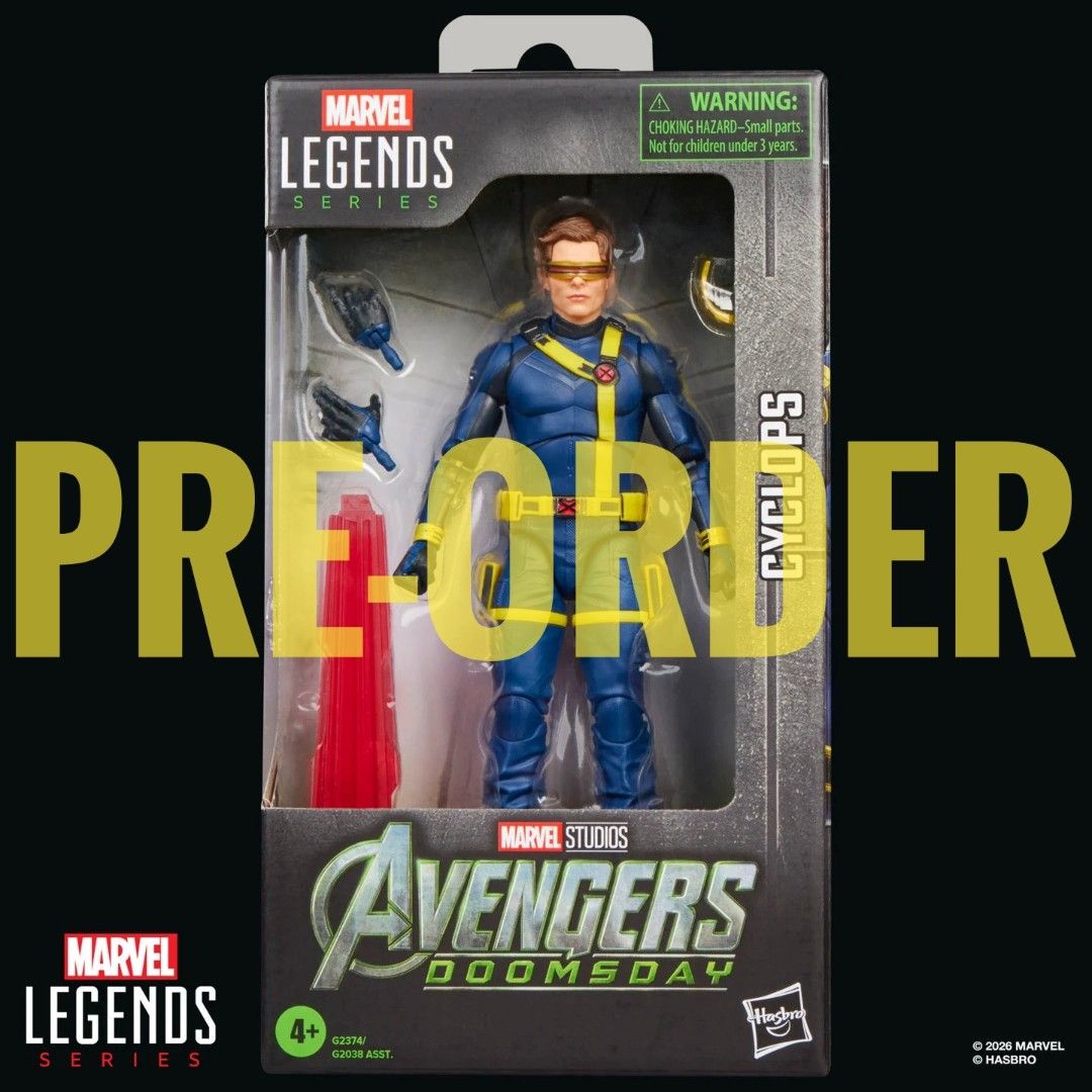 PO DP - Cyclops | Avengers Doomsday | Marvel Legends Series | Marvel Studios (Category: Figurines & Statues) located in Manila. Submitted by jangfigz (Listing ID 1464803866, Image 1). Description: This listing is for pre-order. Please do not order if wait time is a concern for you. 2200 PO ea / 200 DP required. NO DP = NO ORDER. 🔥 ETA NOV-DEC 💳 payments via BDO 📌 Sta Mesa, Manila 🚚 LBC / Lalamove ---------- GENERAL PRE-ORDER TERMS & CONDITION