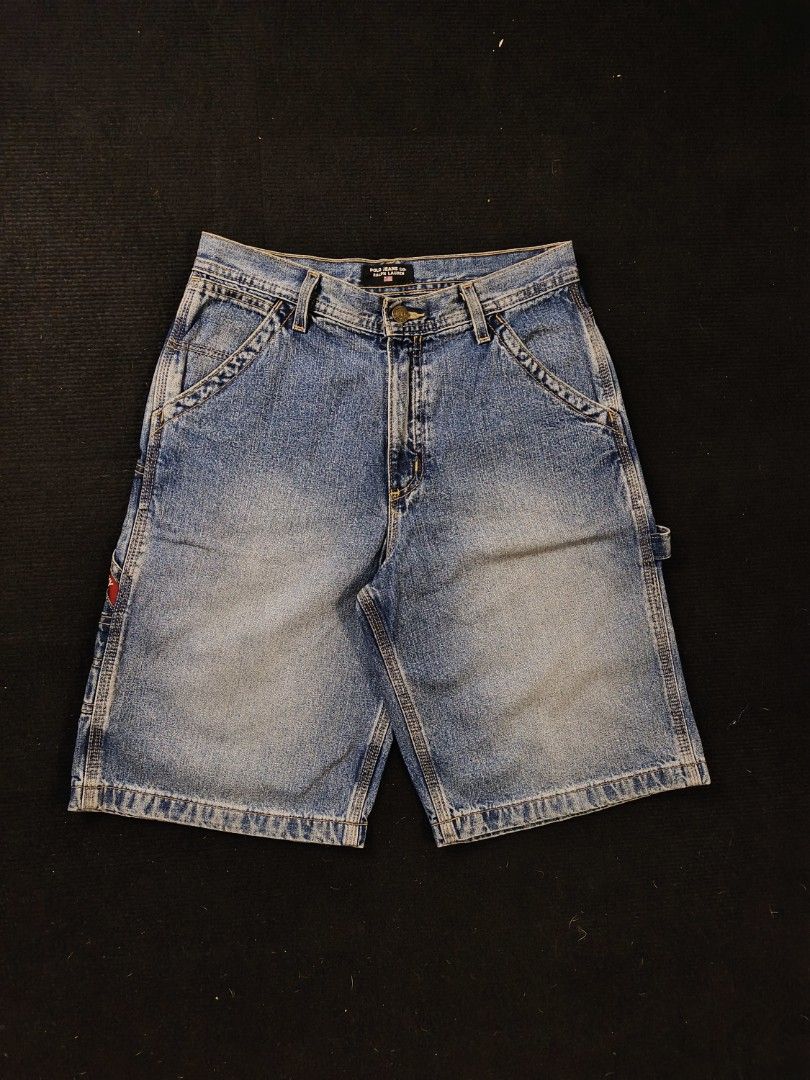Polo Jeans CO RL Carpenter Jorts (Category: Shorts) located in San Fernando. Submitted by retro_d (Listing ID 1464868167, Image 2). Description: - Polo Jeans CO RL Carpenter Jorts - Size: W-29/L-22/T-12/LO-11 - Condition: Excellent - Color Rate: 9.5/10 - No issue.