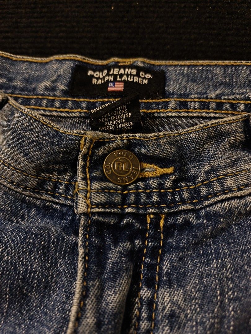 Polo Jeans CO RL Carpenter Jorts (Category: Shorts) located in San Fernando. Submitted by retro_d (Listing ID 1464868167, Image 3). Description: - Polo Jeans CO RL Carpenter Jorts - Size: W-29/L-22/T-12/LO-11 - Condition: Excellent - Color Rate: 9.5/10 - No issue.