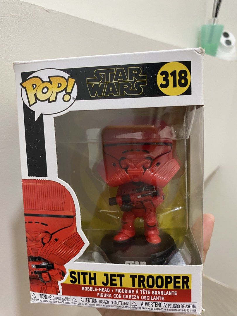 Pop Star Wars Sith Jet Trooper (Category: Kids Toys) located in Las Pinas. Submitted by sherylandmargaux (Listing ID 1464827890, Image 1). Description: .