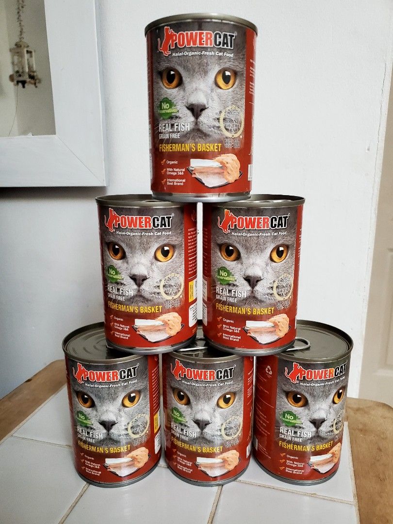 Powercat wet food in can (Category: Other Food & Drinks) located in Cavite. Submitted by buywhatulove (Listing ID 1464898199, Image 1). Description: sold per piece expiration December 2026.