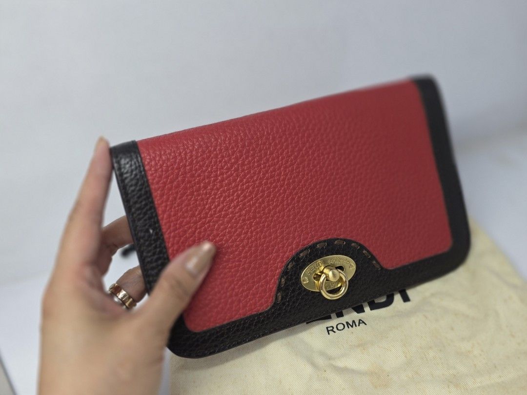 Pre-loved Fendi Wallet (Category: Luxury Bags & Wallets) located in Antipolo. Submitted by aaliyahs.closet2 (Listing ID 1464968729, Image 2). Description: All must go. From Japan Thrift Shop. Self- Authentication. Strictly 2days Reservation Only. Sending Offer means, you are decided to purchase the item. After Offer is ACCEPTED it is automatically Reserved. No returns, no exchanged. Location: Antipolo, City Shipment via: Lalamove LBC Cash on deli