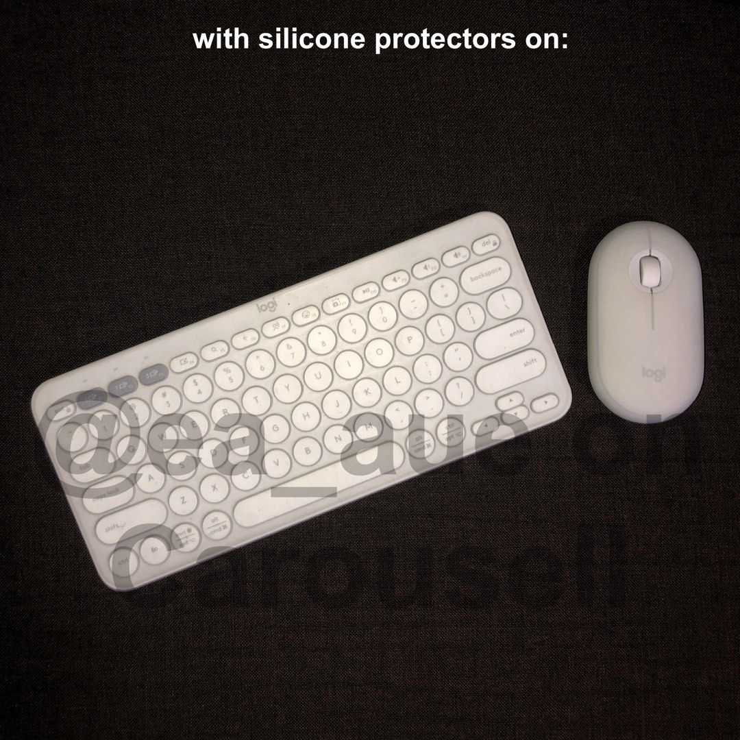 PRELOVED Logitech Pebble 2 Slim Multi-Device Bluetooth Wireless Keyboard and Mouse Combo (Tonal White) (Category: Computer Keyboard) located in Bacoor. Submitted by ea_aue (Listing ID 1464877699, Image 3). Description: • used for just ~6 months (board exam review season) • bought for ₱2,285 on Sh0p3e last Dec 2024 • RFS: not using them anymore • MOP: GCash ⌨️ PRELOVED KEYBOARD ONLY: ₱1,200 🖱️ PRELOVED MOUSE ONLY: ₱900 Feel free to message for me