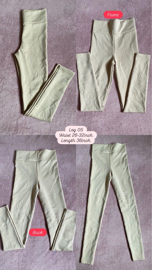Preloved well loved branded leggings (Category: Activewear) located in Cebu City. Submitted by _gail24n (Listing ID 1464771582, Image 3). Description: PRELOVED LEGGINGS 📍 workout,hiking,GYM OUTFIT✨ Ready to level up your workout outfits without breaking the bank? 🏋️‍♀️🧘‍♀️ High-quality, premium collection. ✨ ✨ AVAILABLE BRANDS ✨ Andar Slazenger XEXYMIX Athlete Meditation Vina & Co. Details are posted on each photo. 📍Location: phase 2b villa l
