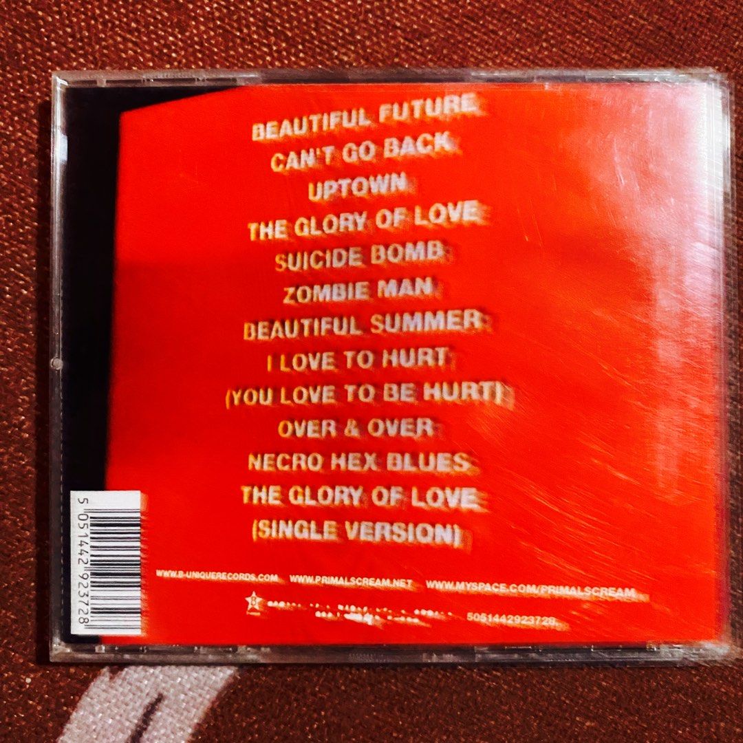 Primal Scream - Beautiful Future CD Album (Category: CDs & DVDs) located in Taguig. Submitted by znarfscriber (Listing ID 1464832627, Image 2). Description: Primal Scream Beautiful Future CD Album Made In The EU B-Unique Records 2008 Cover: EX Media: NM RFS: Decluttering/Need Funds .