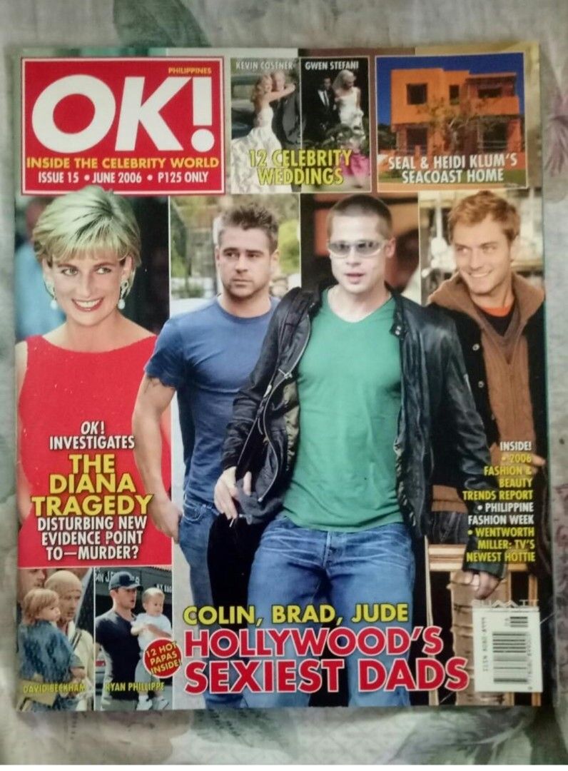 Princess Diana Bundle (Category: Magazines) located in Dumaguete. Submitted by bibialexandria (Listing ID 1464795640, Image 2). Description: ***Shipping Fee Already Included*** Book- Hardbound. Some tear on the dustcover (see pic). Magazine- good condition.