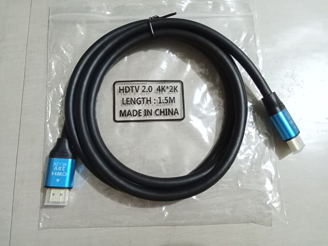 PS5,PS4,PS3 HDMI CABLE (Category: In-Game Products) located in Quezon City. Submitted by hajjasittienor (Listing ID 1464861473, Image 1). Description: BRAND NEW PS5,PS4,PS3, HDMI CABLE 1.5 METER,200 5.5 METER.400 ...WEDE PICK UP ...PWEDE GCASH AVIDA TOWER NEW MANILA COL BONNY SERRANO AVENUE QC.