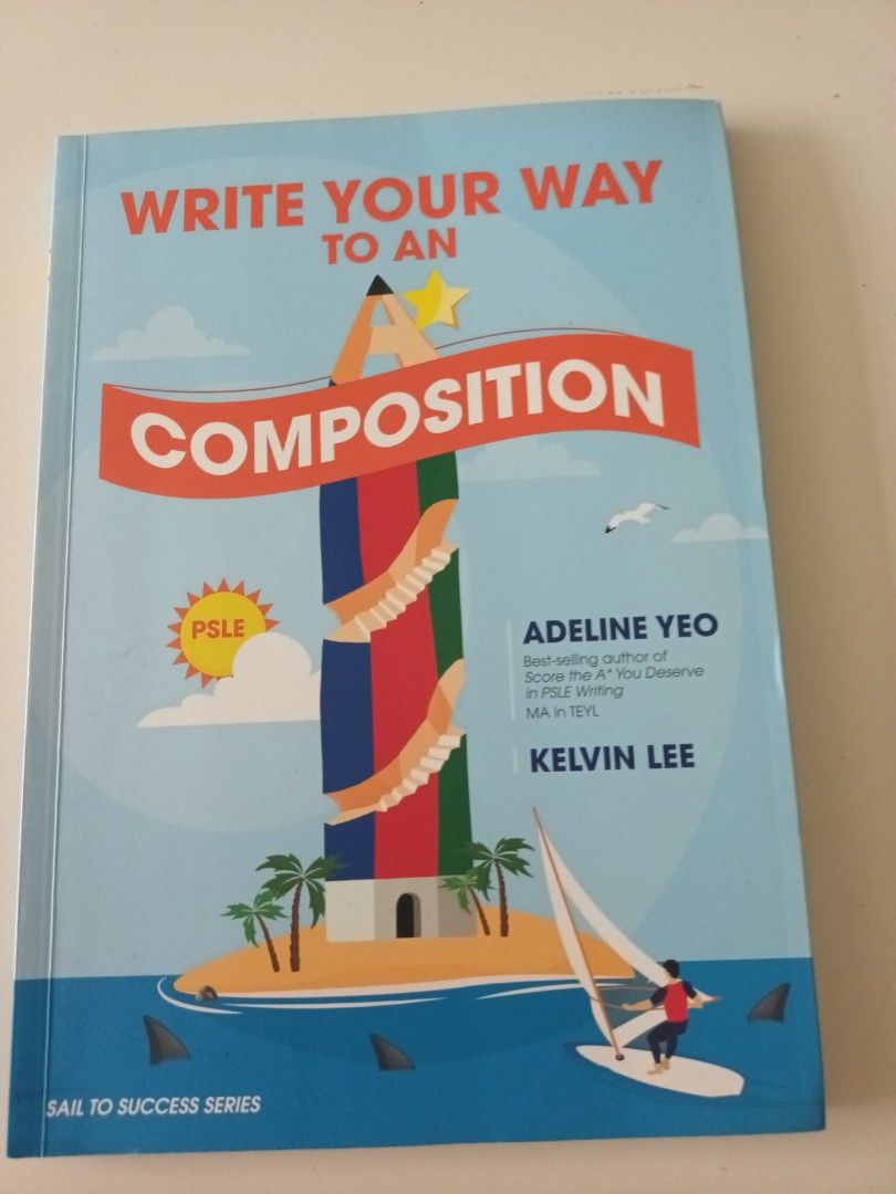 PSLE Composition (Category: Assessment Books) located in Singapore. Submitted by onghlee (Listing ID 1464816627, Image 1). Description: Clean pages inside, well taken care of. As good as new..