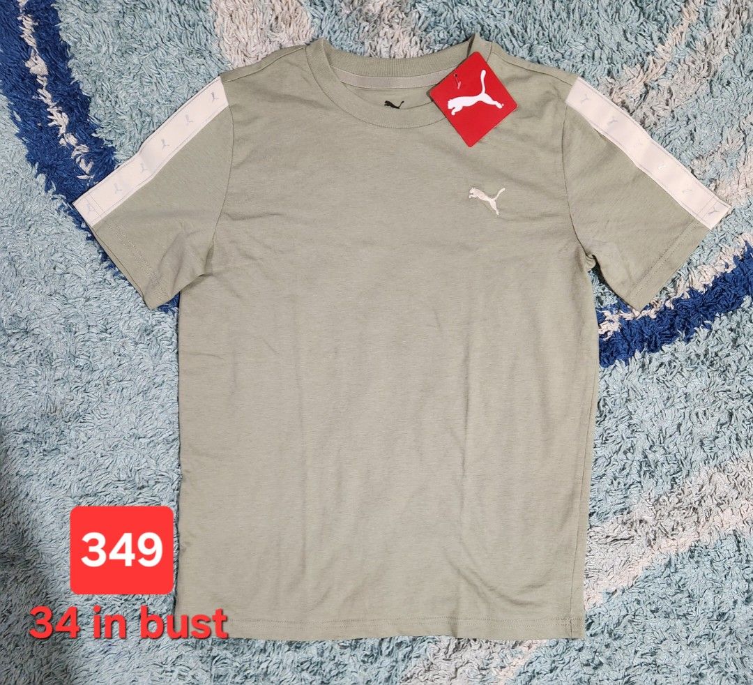 PUMA shirts for kids #1 (Category: Babies & Kids Fashion) located in Baliuag. Submitted by fastforest.d91f92 (Listing ID 1460041699, Image 1). Description: PUMA shirts for kids part 1 Original factory pullout kaya kapareho nya ang mga nasa mall 😉 Pwede sa teens and adult women basta kasya sa measurement ng bust size posted. Price is negotiable, pwedeng tumawad lalo na kung kukuha ng marami 😉❤️ Payment via gcash or bpi deposit, payment first bef