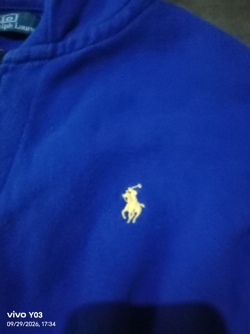 Ralph Lauren (Category: Hoodies) located in Cabuyao City. Submitted by blake657 (Listing ID 1464868285, Image 2). Description: Ralph Lauren size xxl issue need wash .