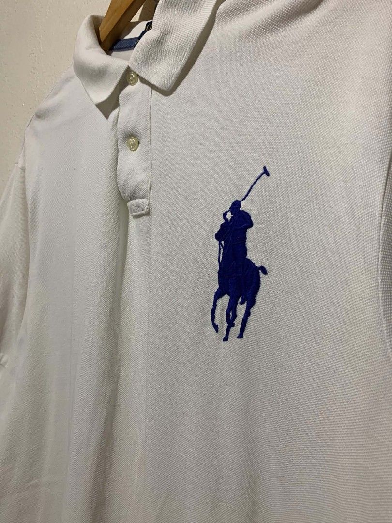 Ralph Lauren big pony (Category: Tshirts & Polo Shirts ) located in Naga. Submitted by dodonggg (Listing ID 1464890830, Image 2). Description: Details: ▫️Exellent condition ▫️C.R - 10/10 ▫️Width - 25 ▫️Length - 31+3 ▫️Size on tag - XXL ▫️Issue/s - See last image ▫️Authentic/Legit/Original 📍Location: Cebu City of Naga 🚛MOD: J&T/Meet up 💵MOP: Gcash Only.