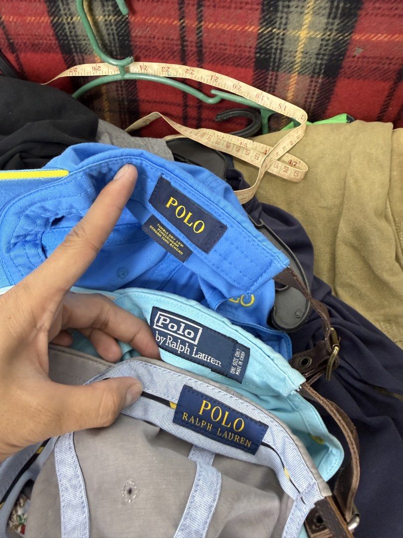 Ralph Lauren caps (Category: Tshirts & Polo Shirts ) located in Daraga. Submitted by casualthread (Listing ID 1464908878, Image 2). Description: 2k tatlo na Adult size Minimal issue last pic dumi 2 authentic sky blue and grey Blue off .