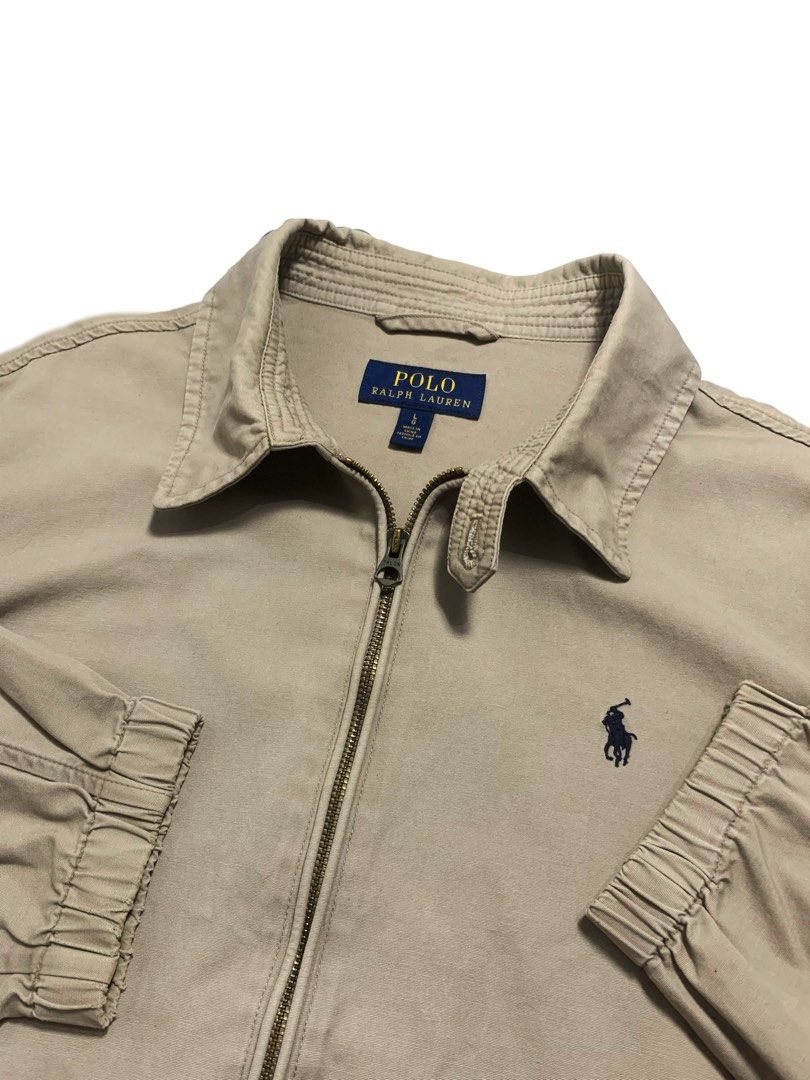 Ralph Lauren Harrington Jacket (Category: Coats, Jackets and Outerwear) located in Las Pinas. Submitted by wayne_heats (Listing ID 1464953830, Image 2). Description: 23 x 27 color rate: 9.6/10 condition: excellent flaw: scratch on ribbings .