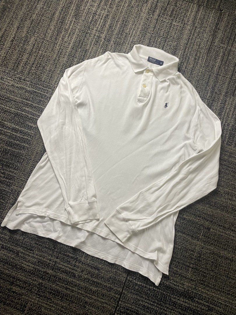 Ralph Lauren Longsleeve (Category: Formal Shirts) located in Manila. Submitted by rdtp2 (Listing ID 1464798285, Image 2). Description: size xl 23x26 b29 issue stain but all part is good condition 9/10.