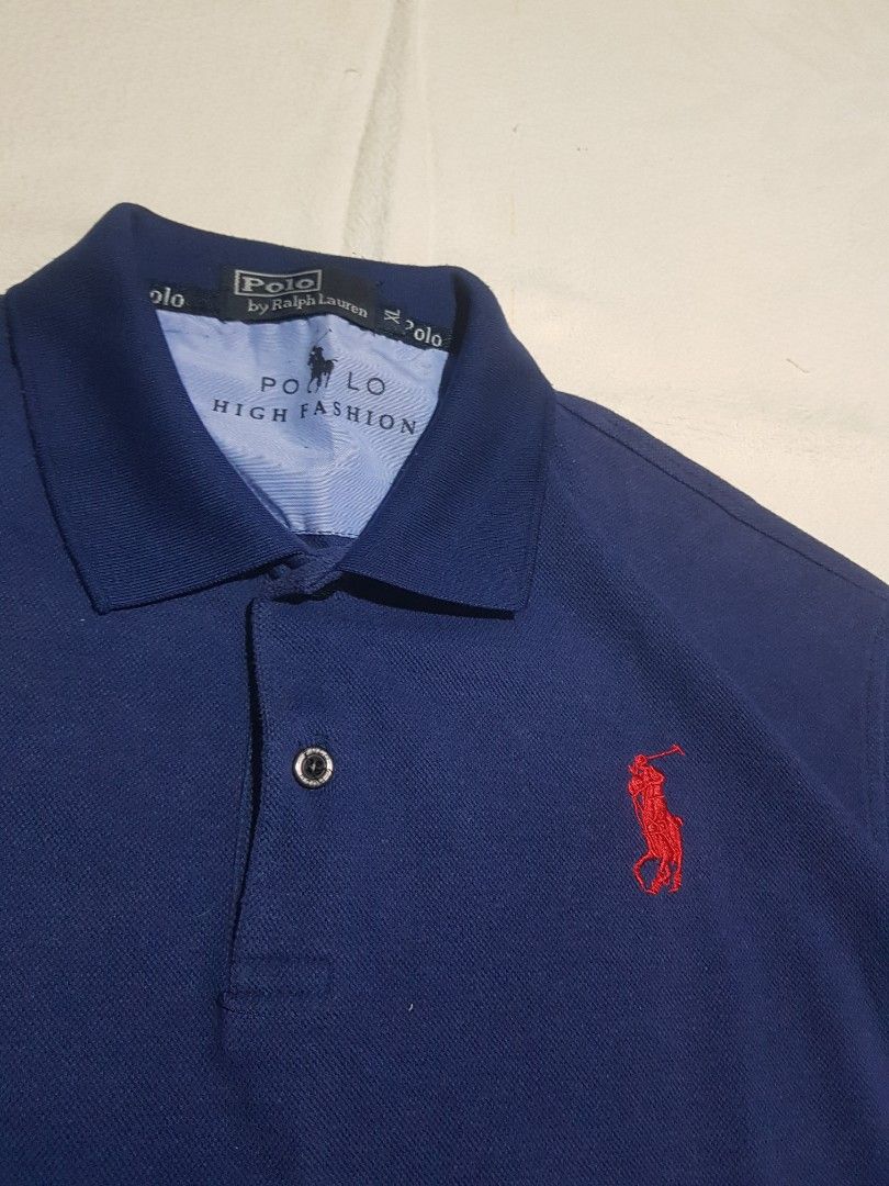 RALPH LAUREN POLO NAVYBLUE (Category: Tshirts & Polo Shirts ) located in Manila. Submitted by arttchive (Listing ID 1464929015, Image 2). Description: Ralph Lauren navy blue RL polo XL on tag Length: 27 Width: 22 Color rate: 9/10 Excellent condition ₱449+shipp Available✅.