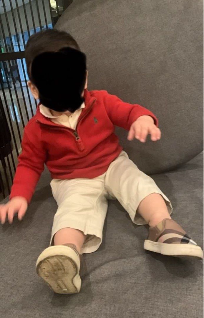 Ralph Lauren Quarter Zip - Red (Category: Babies & Kids Fashion) located in Mandaluyong City. Submitted by drpshop (Listing ID 1464878404, Image 2). Description: Superb , mint condition. Actual when worn photo posted. 12 months on tag, worn by my baby until 15 mos. RFS- Outgrown. First to pay basis!.