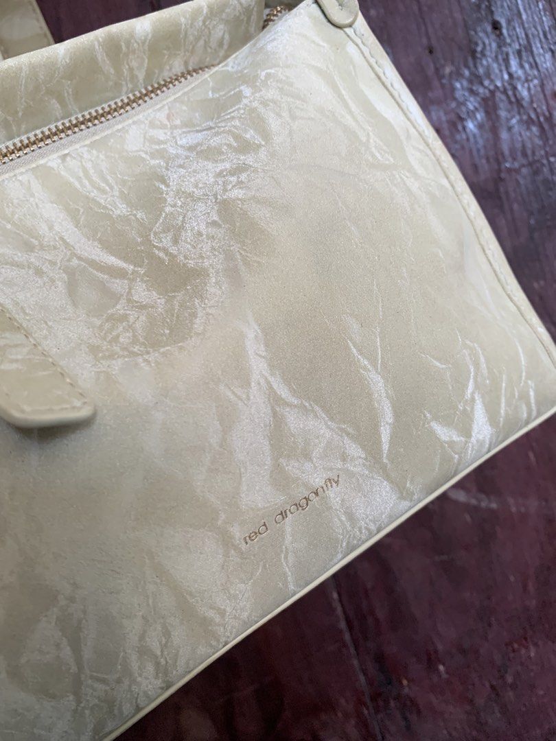 red dragonfly crossbody (Category: Cross-body Bags) located in General Santos City (Dadiangas). Submitted by sarathrift (Listing ID 1464861968, Image 2). Description: satin silk material .