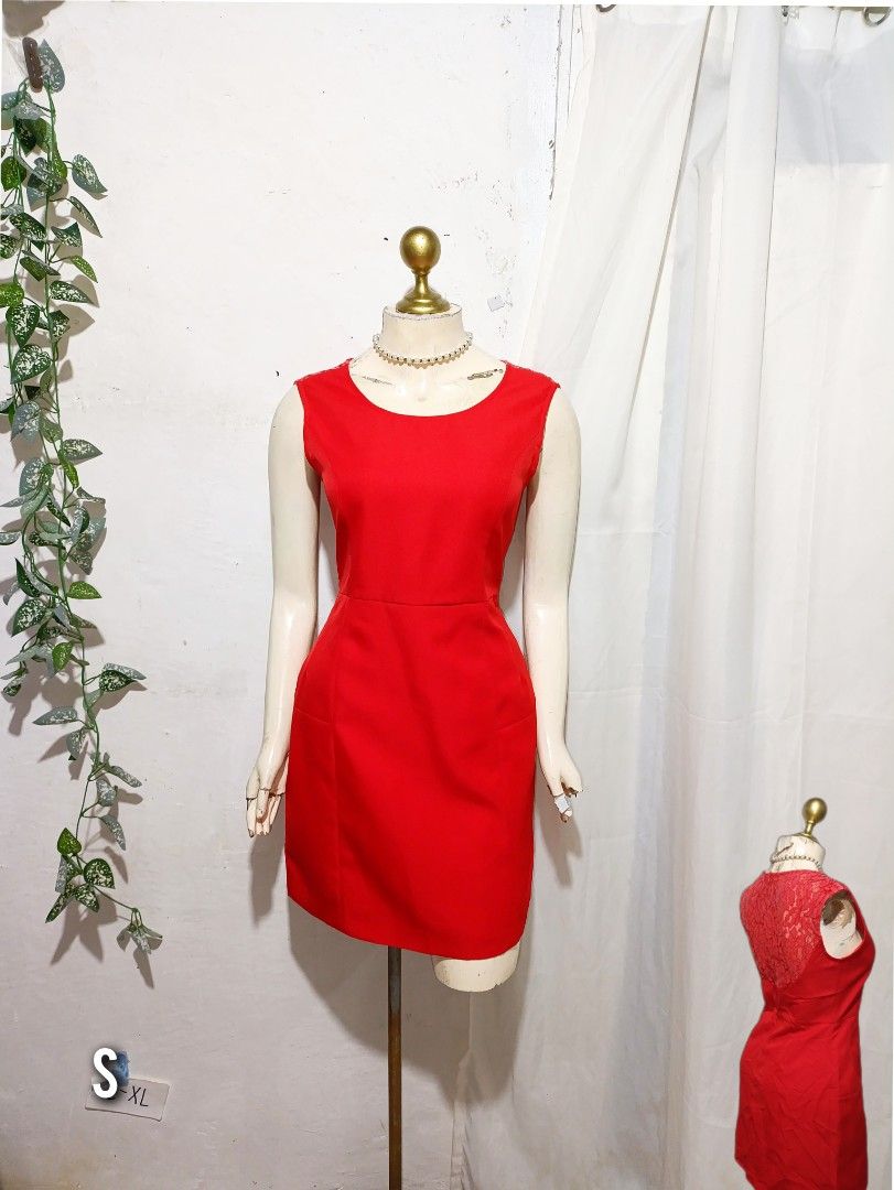 Red lace retro dress (Category: Dresses) located in Pateros City. Submitted by amj_amj (Listing ID 1464876371, Image 1). Description: .