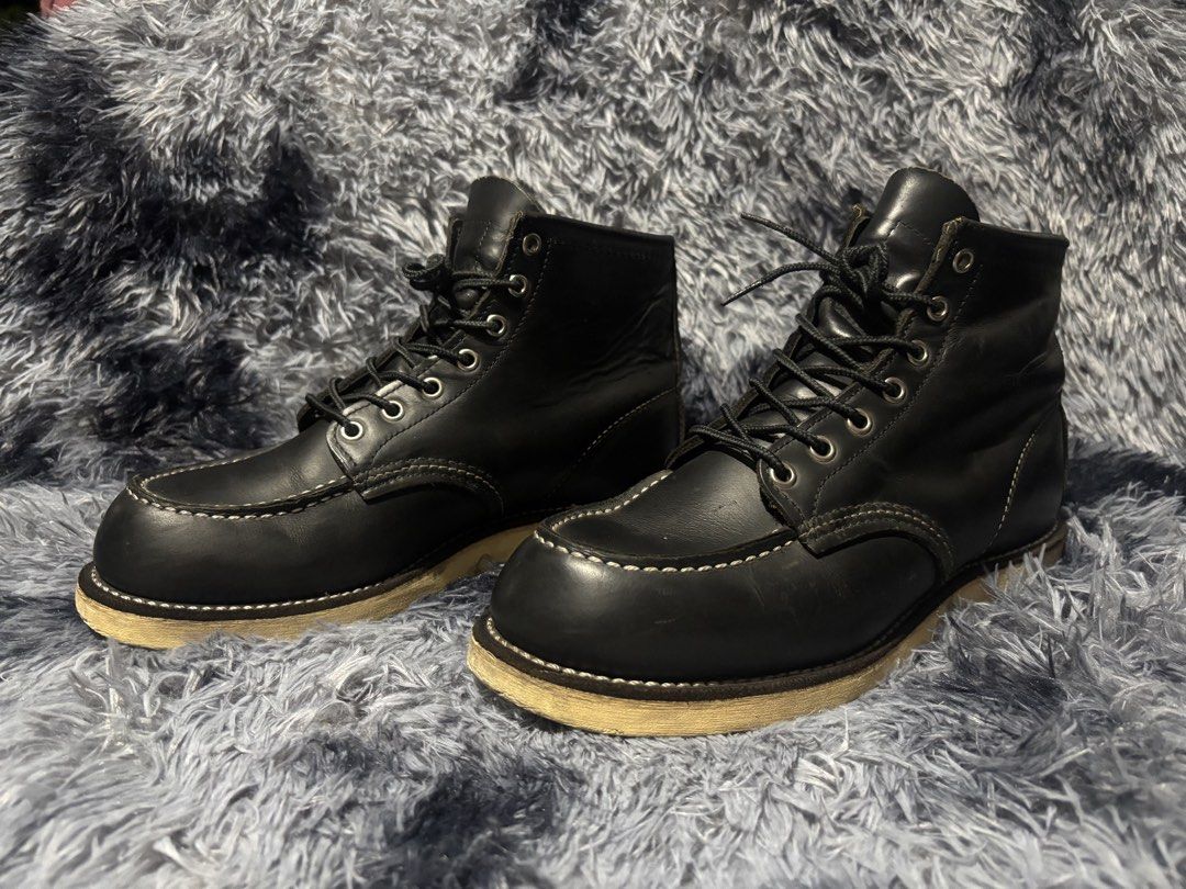 Red Wing 8130 Black Chrome (Category: Dress Shoes) located in Binan City. Submitted by wisgabriyel (Listing ID 1464874551, Image 1). Description: Red Wing 8130 Black Chrome size 7 1/2E fits 8-8.5 used no box 3990 only san pedro laguna.