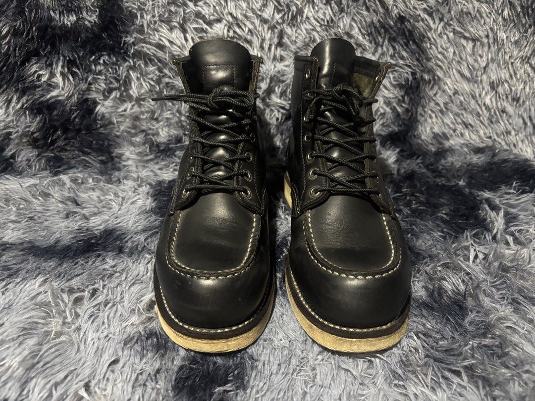 Red Wing 8130 Black Chrome (Category: Dress Shoes) located in Binan City. Submitted by wisgabriyel (Listing ID 1464874551, Image 2). Description: Red Wing 8130 Black Chrome size 7 1/2E fits 8-8.5 used no box 3990 only san pedro laguna.