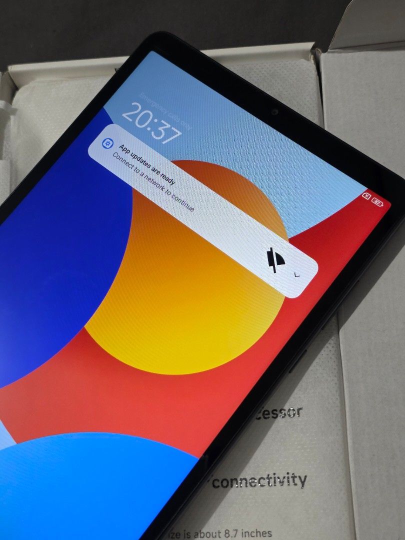Redmi Pad SE 64GB (Category: Android) located in Quezon City. Submitted by mangopure (Listing ID 1464902058, Image 3). Description: 8.7inch eye care display 90hz smooth refresh rate 6650mAh large battery Octa cor processor 4/64GB unused accessories for only 5,500.