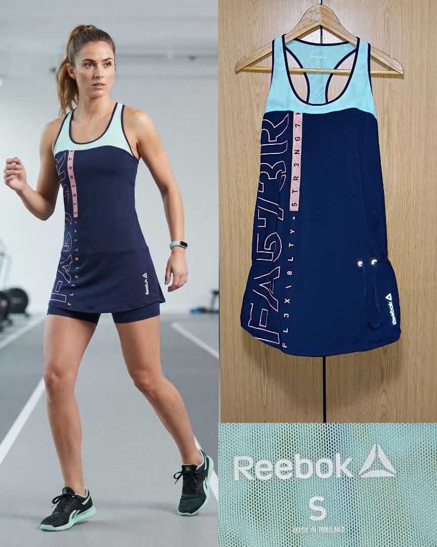 Reebok Activewear Top (Category: Activewear) located in Cebu City. Submitted by cebuanamomshies (Listing ID 1464924353, Image 1). Description: M-L breathable mesh features waist adjustable Racer Back.