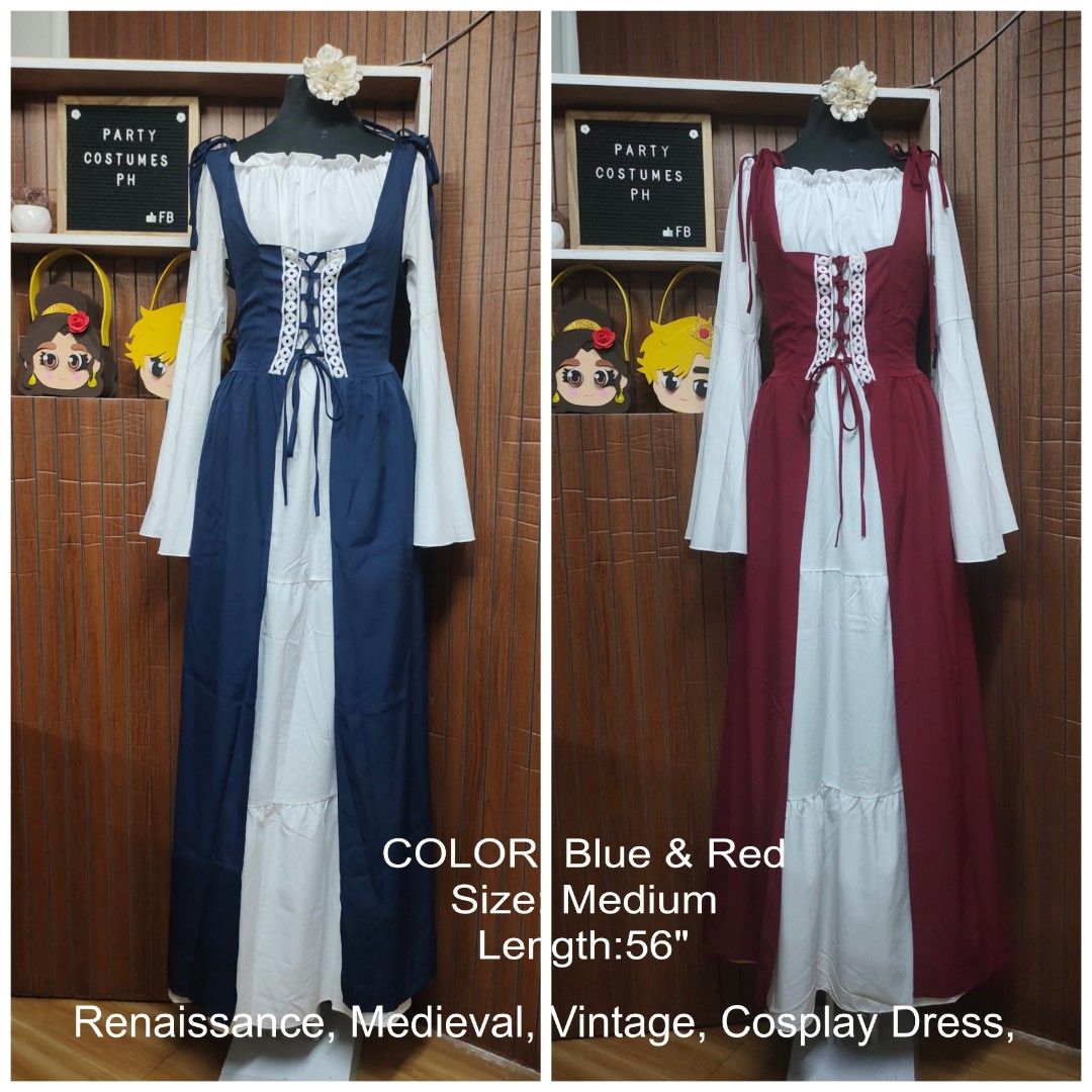 Renaissance, Medieval Cosplay Dress (Category: Traditional & Ethnic wear) located in Candelaria. Submitted by marga_42 (Listing ID 1380643567, Image 1). Description: ‼️FOR RENT ONLY‼️ Fits teen to adult depends on body frame ✅We accept early reservations ❗ Price range from 300-400 ✨✨✨✨✨✨✨✨✨ *Send us your Complete details for confirmation w/ valid ID ( Cover your I.D. no. for your protection) ✅RENTAL FEE plus SECURITY DEPOSIT of 400 (Refundable In