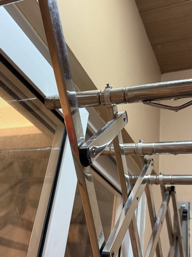 Retractable Stainless Steel Drying Rack (Category: Clothes Drying Rack) located in Marikina City. Submitted by cluttermatters (Listing ID 1464952079, Image 3). Description: .