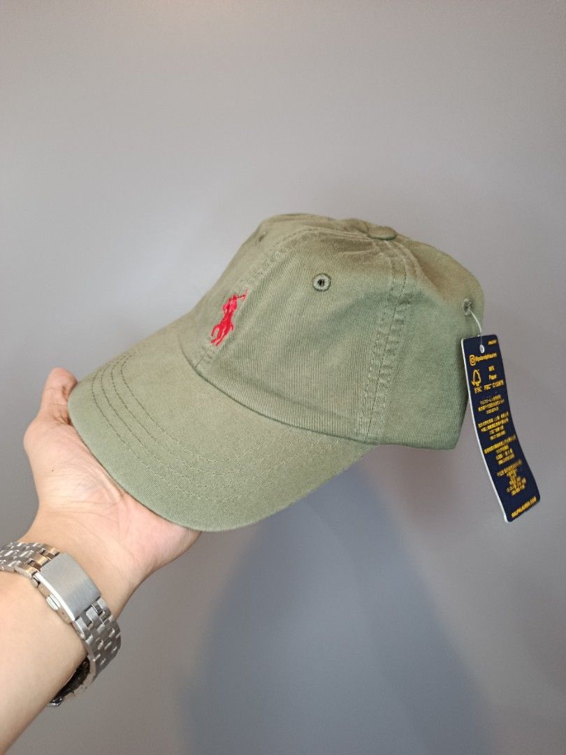 RL Olive Pony Cap (Category: Activewear) located in Marikina City. Submitted by charles_059 (Listing ID 1464948117, Image 3). Description: DM to Purchase 📥 Brand New • With Tags Includes: • Free CV Archive stickers • QR business card • Thank-you card • Premium packaging Can do Lalamove, J&T, or pickup. 📦.
