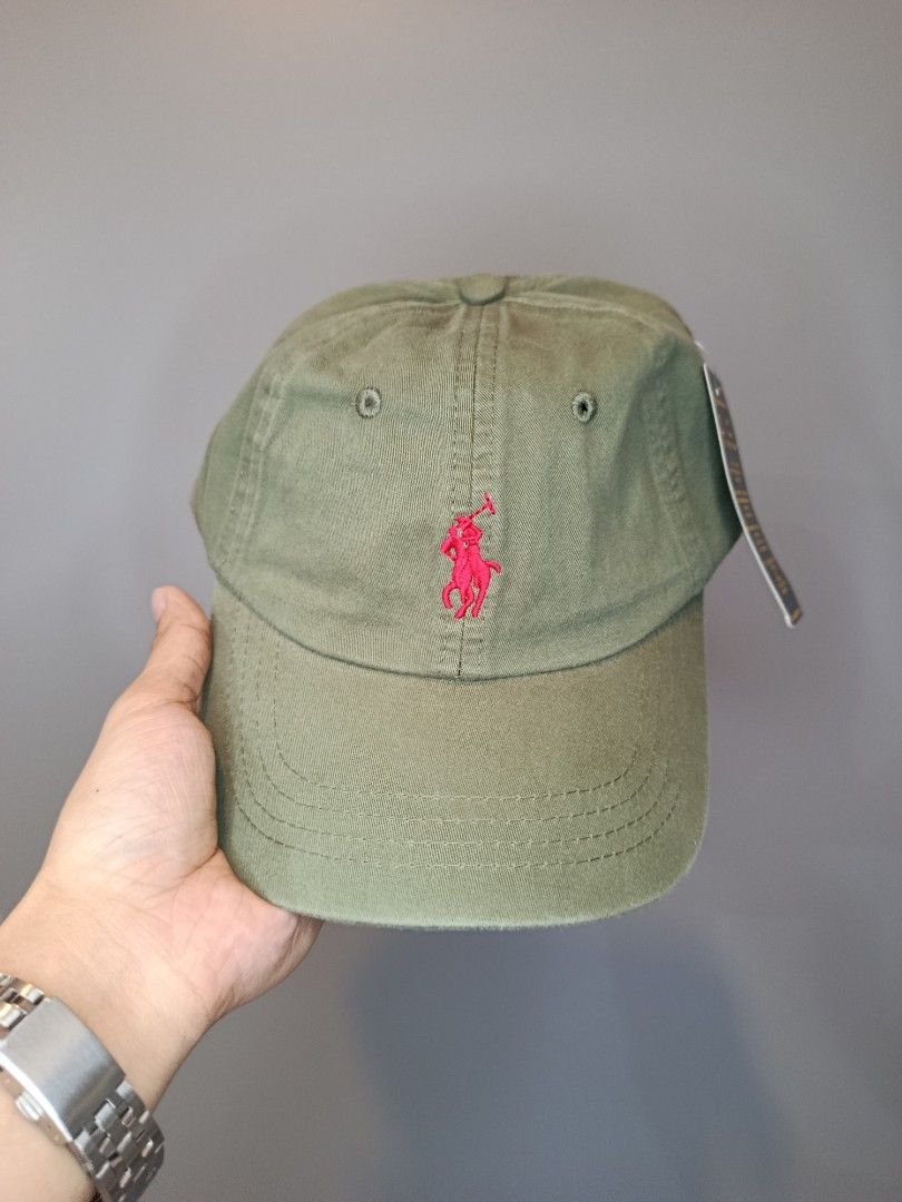 RL Olive Pony Cap (Category: Activewear) located in Marikina City. Submitted by charles_059 (Listing ID 1464948117, Image 1). Description: DM to Purchase 📥 Brand New • With Tags Includes: • Free CV Archive stickers • QR business card • Thank-you card • Premium packaging Can do Lalamove, J&T, or pickup. 📦.