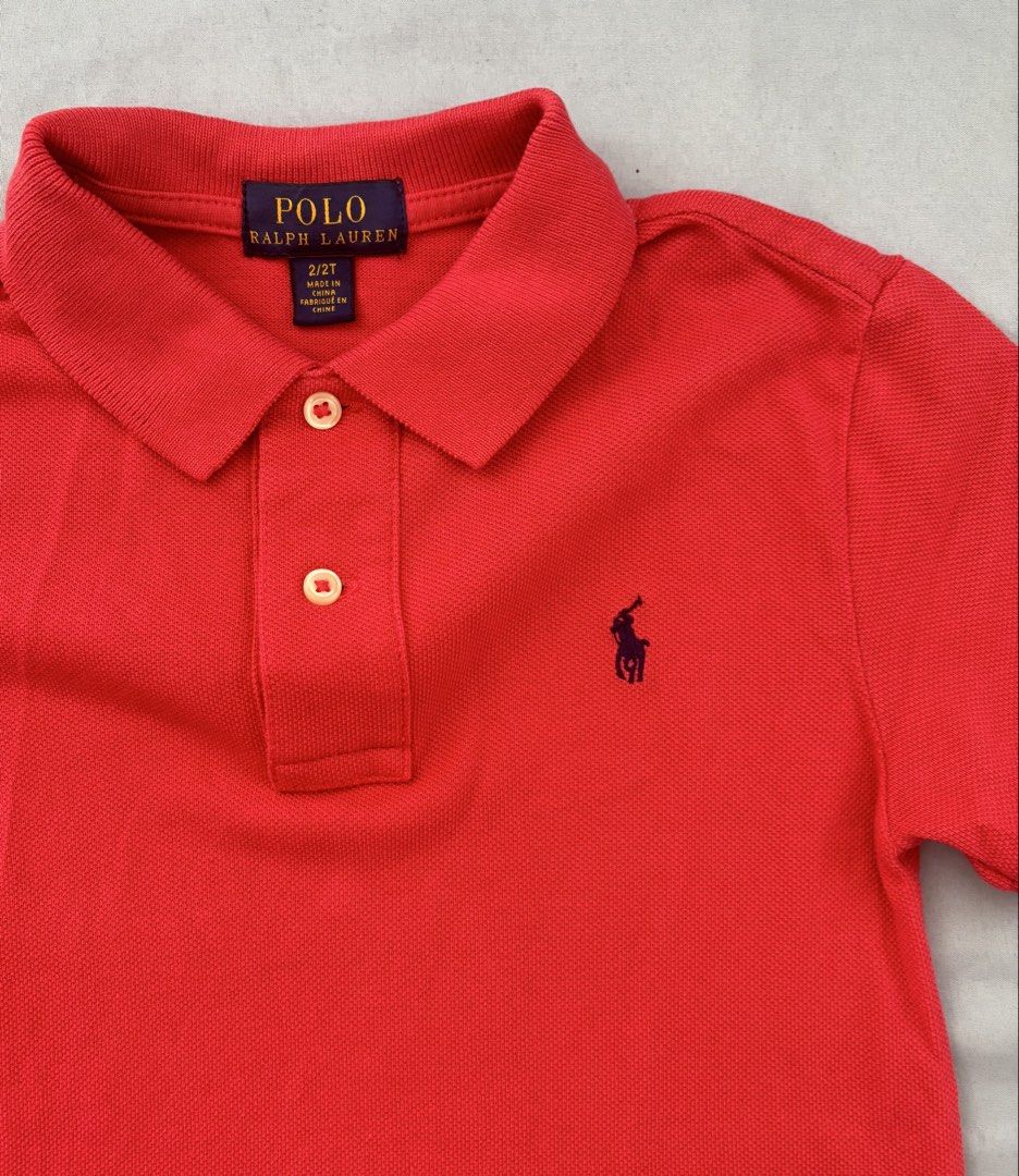 RL POLO SHIRT (Category: Babies & Kids Fashion) located in San Pablo. Submitted by majhoii (Listing ID 1464807481, Image 2). Description: RL POLO SHIRT LIKENEW TO EXCELLENT CONDITION 2 ON TAG, RUNS BIG PLS READ THE SS ON THE LAST PHOTO FOR THE COLOR SHADE LAGUNA LOC GCASH/BDO/MARIBANK JNT SHIPPING (50 LUZON AREA SMALL POUCH).