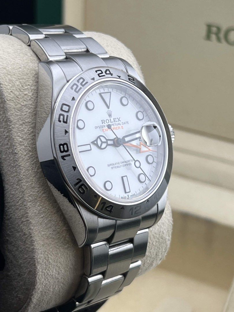 Rolex Explorer II ‘Polar’ 2025 (Category: Men's Watches) located in Makati City. Submitted by tpx.ph (Listing ID 1464880889, Image 2). Description: Rolex Explorer II ‘Polar’ 2025 700k Cash Price 226570 Good Condition Complete Set.