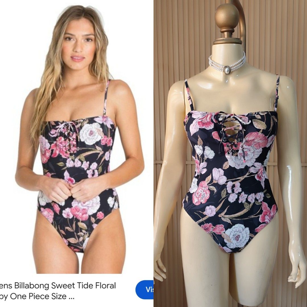 (S) Billabong One Piece Swimsuit (Category: Bikinis & Swimsuits) located in Paranaque City. Submitted by tanz2014 (Listing ID 1464771094, Image 1). Description: 🌻Good Used🌻 🌼Brand: BILLABONG ➡️No Pads ➡️tarnish see photo ➡️sign of usage 🌸Size: Small 💸Mine: P299 🔺All Items are PRELOVED in good condition. 🔺Please do manage your expectations. 🔺WASH before USE‼️ 🔺BUY at your own RISK‼️ ❌NO RETURN, NO EXCHANGE POLICY❌ 🚫BOGUS BUYER/JOY RESERV